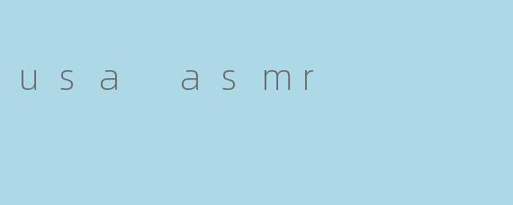 usa asmr